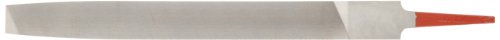 Simonds Mill Hand File, American Pattern, Single Cut, Rectangular, Fine, 12' Length, 1-5/32' Width, 7/32' Thickness