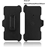 2 Pack Generic Replacement Holster Belt Clip for Apple iPhone 6/6S/7/8 Otterbox Defender Case(Only 4.7')