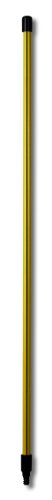 Nupla 68556 Fiberglass Classic Screw-In Adaptor Broom/Mop Handle, 72' Length, Yellow