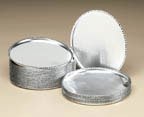 Disposable Aluminum Weighing Lab Dish / Pans, 90mm in Diameter (500 Count)