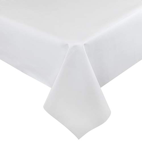 Quality Table Pad - Superior Protection from Spills, Scratches and Heat- Cushion Flannel Backing (52' x 90' Rectangle)