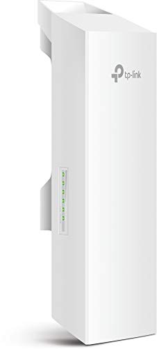 TP-Link 2.4GHz N300 Long Range Outdoor WiFi Extender for PtP and PtMP Transmission | Point to Point Wireless Bridge | 9dBi, 5km+ | Passive PoE Powered w/ Free PoE Injector | Pharos Control (CPE210)
