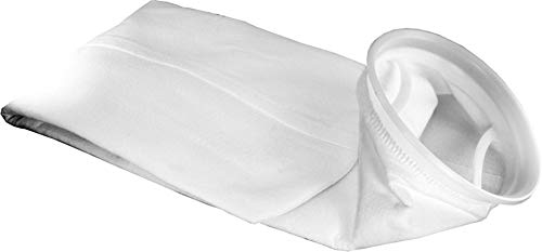 Duda Energy PESP2PW-100um 100 Micron Welded Polyester Felt Filter Bag 7' x 32' Industrial Size #2, Polyester