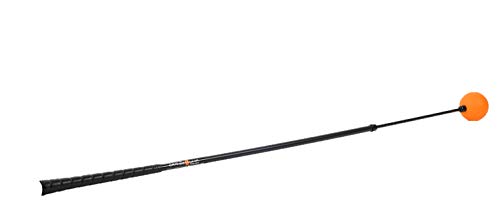 Orange Whip Full-Sized Golf Swing Trainer Aid - for Improved Rhythm, Flexibility, Balance, Tempo, and Strength - 47”