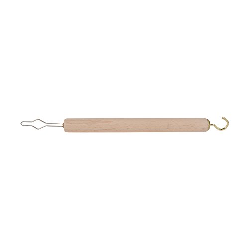 DMI Wood Dressing Stick, Button Aid and Zipper Pull, 9 ¼ Inches