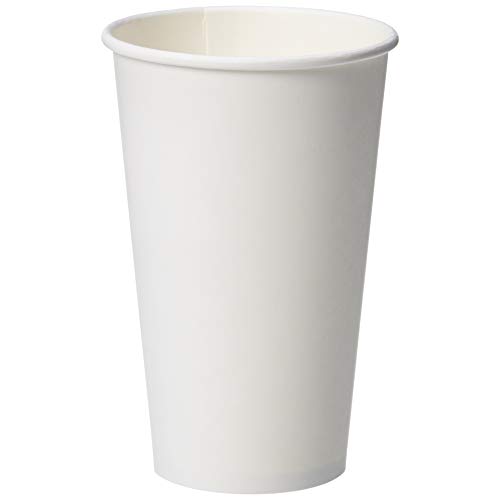 AmazonBasics Compostable 16 oz. Hot Paper Cup, Pack of 250