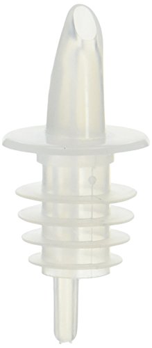 Winco Free Flow Pourers, Clear - 12 Pieces