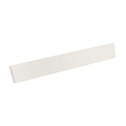 Swanstone VT00022SS.059 Ellipse Solid Surface 1-piece Vanity Side Splash, 0.75-in L X 22-in H X 3-in H, Tahiti Ivory