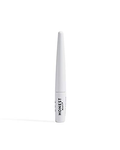 Honest Beauty Liquid Eyeliner, Black | Vegan | Smudge, Flake, Transfer Proof | Carbon Black Free, Silicone Free, Cruelty Free, Ophthalmologist Tested | 0.058 fl. oz.