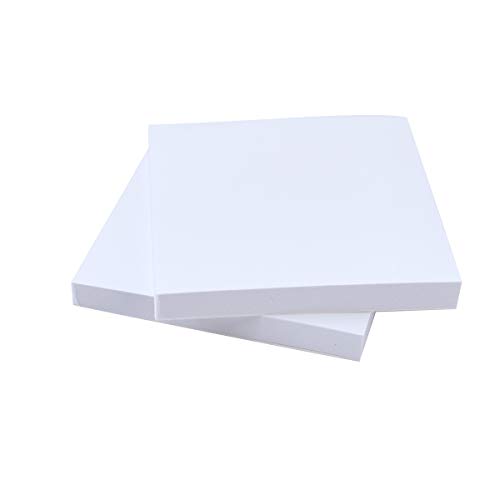 100 Sheets Small Dental Disposable Mixing Pads, Ploy Coated Lab Paper 3'' x 3''