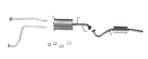 Mac Auto Parts Muffler Exhaust Pipe System MED498594-3 554169 Fits 02-04 3.5 Pathfinder QX4