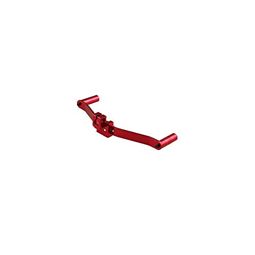 Universal Motorcycle Aluminum Dual/2 Way Gear Shift Lever Footrest Pedal Shifter Ghost thorn (Color : Red)