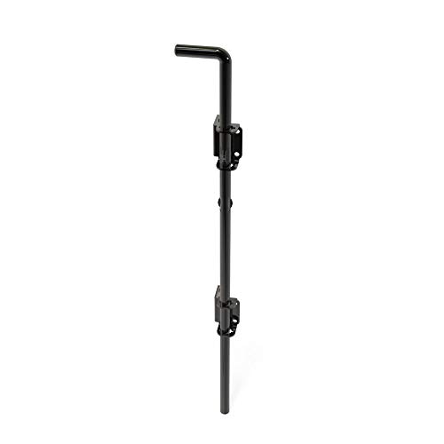 Boerboel Gate Solutions 73014305 24' Heavy-Duty Drop Rod, Black