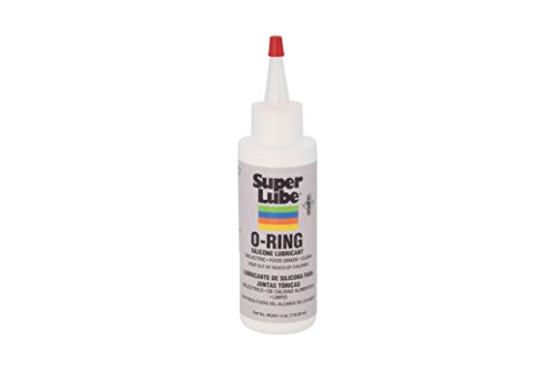 Super Lube 56204 O-Ring Silicone Lubricant, Clear