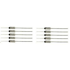 Thermal Fuse Thermal Cutoff Limiter 128c Degrees Celsius, 10 Pack
