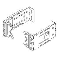 Graber 2 1/2-Inch Wide Dauphine Curtain Rod Brackets, 6 to 8 1/2-Inch Projection (White, 1 Pair)