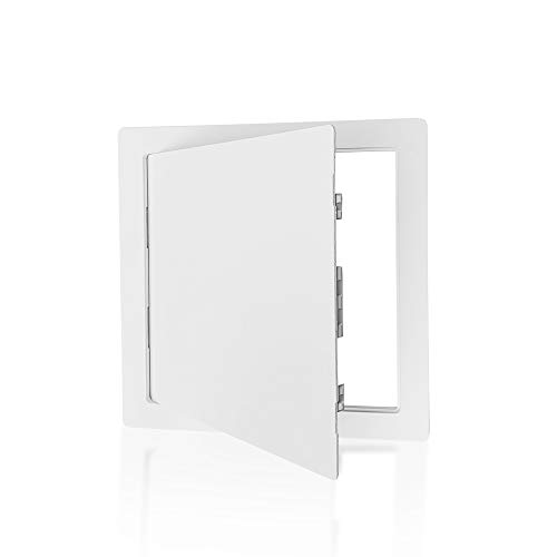 SUMASAI Plumbing Access Panel Access Panel 12 x 12 inch Access Door with Removable Hinged Door Reinforced Durable Plastic Drywall Access Panel