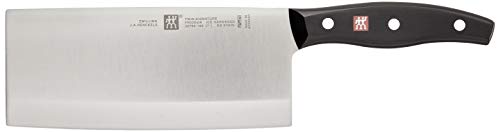 Zwilling J.A. Henckels TWIN Signature Chinese Chef's Knife/Vegetable Cleaver, 7', Black/Stainless Steel