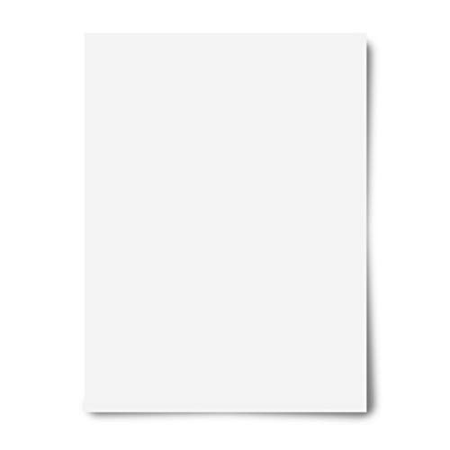 Office Depot Poster Boards, 22in. x 28in, White, Pack Of 10, 23408