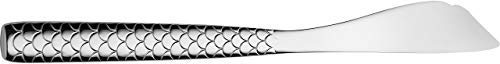Alessi'Colombina fish' Fish Serving Knife in 18/10 Stainless Steel Mirror Polished, Silver