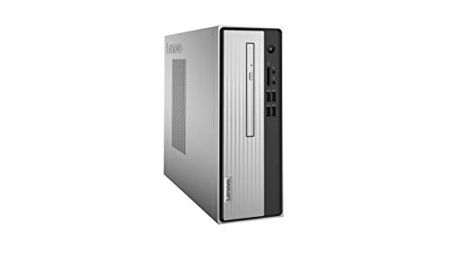 Lenovo IdeaCentre 3 Desktop, Tower, AMD Athlon Silver 3050U Processor, AMD Radeon Graphics, 4GB DDR4, 256GB SSD, WiFi 802.11, Bluetooth, HDMI, 8 USB Ports, Windows 10, 90NT0000US, Silver