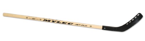 Mylec Eclipse Jet Flo Stick (Wood/Black, Right, 43 -Inch)