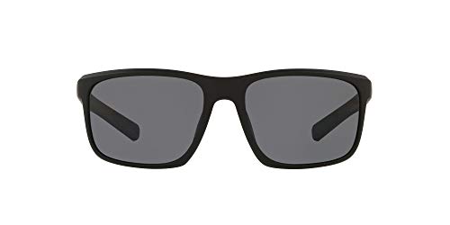 Native Eyewear Wells Polarized Sunglasses, Matte Black Crystal/Gray, 58 mm