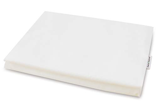 InteVision 400 Thread Count, 100% Egyptian Cotton Bed Wedge Pillowcase; Replacement Cover Designed to Fit The 12' (Height) Version of The InteVision Foam Wedge Bed Pillow (25' x 24' x 12')