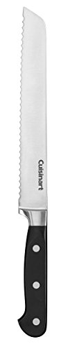 Cuisinart C77TR-8BD Triple Rivet Collection 8' Bread Knife, Black