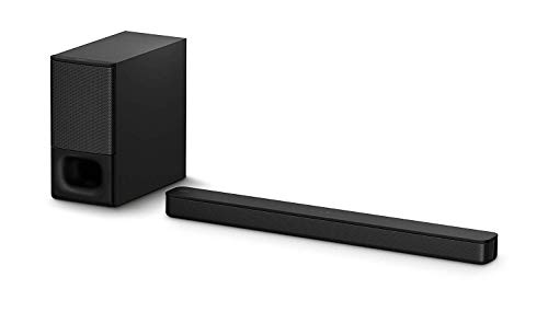 Sony HT-S350 Soundbar with Wireless Subwoofer: S350 2.1ch Sound Bar and Powerful Subwoofer - Home Theater Surround Sound Speaker System for TV - Blutooth and HDMI Arc Compatible Bar