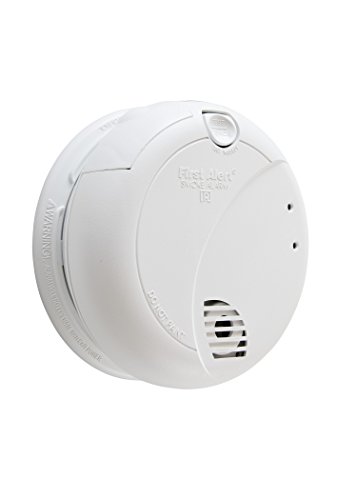First Alert BRK 7010B Hardwired Smoke Detector with Photoelectric Sensor and Battery Backup