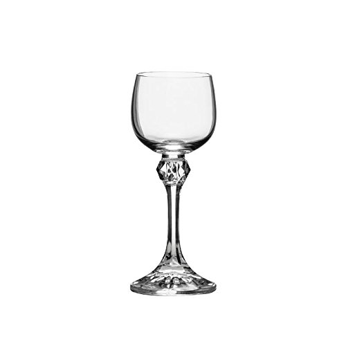 Bohemia Crystal 'Julia' Liqueur Glasses, 2 Ounce, Set Of 6, Clear