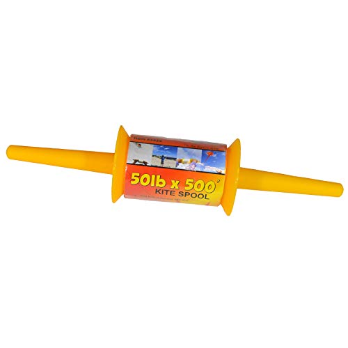 In the Breeze Best Selling Kite Spool - 50 LB x 500 Feet - Twisted Kite Line
