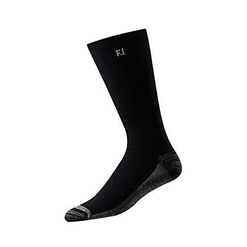 FootJoy Men's ProDry Crew Socks Black Size 12-15