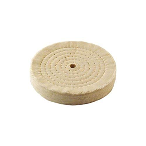 Extra Thick Spiral Sewn Buffing Wheel, 6 (80-Ply)