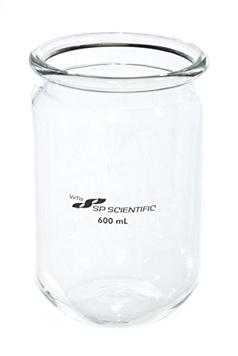 Wilmad LG-13100-108 Freeze Drying Flask, 600ml Capacity
