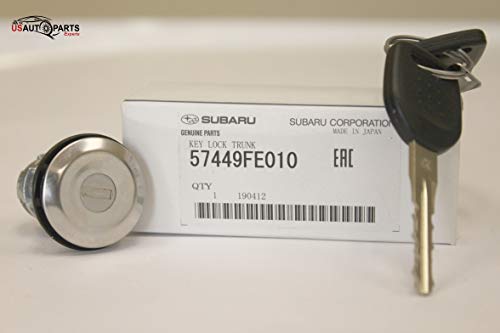 Subaru NEW 2002-2007 Trunk Lock Cylinder & Keys Impreza WRX STi OEM 57449FE010