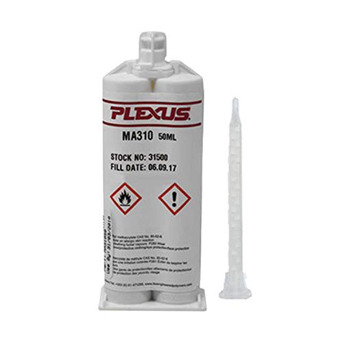 Plexus MA310 All Purpose High Strength MMA Adhesive 50ml/1.7oz Cartridge (#31500)