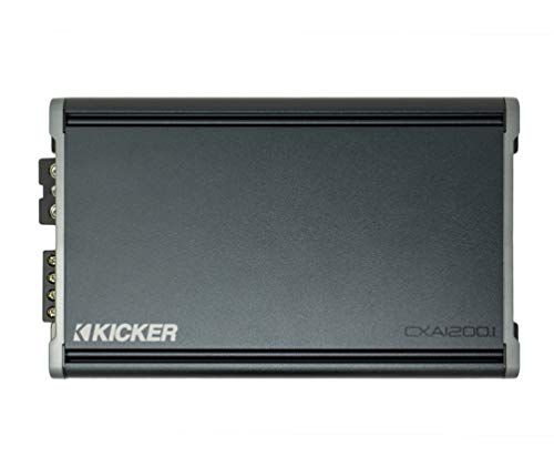 Kicker 46CXA12001 Car Audio Class D Amp Mono 2400W Peak Sub Amplifier CXA1200.1