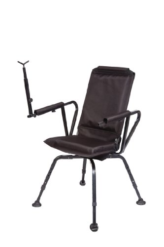 BenchMaster Shooting & Hunting Chair, Sniper Seat 360 Shooting Chair, Full 360 Rotation, Quiet & Comfortable