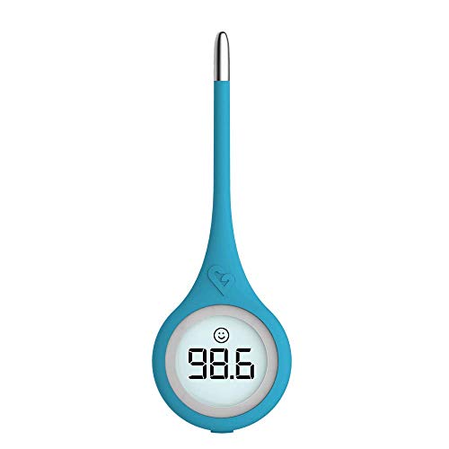 Kinsa QuickCare Smart Thermometer for Fever - Digital Medical Baby, Kid and Adult Termometro - Accurate, Fast, FDA Cleared Thermometer for Oral, Armpit or Rectal Temperature Reading
