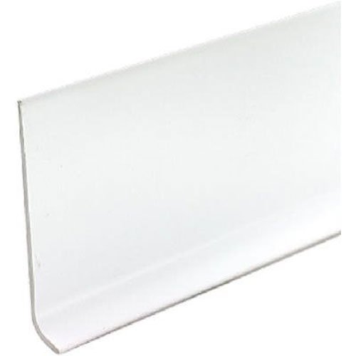 M-D Building Products 75317 4-Inch by 4-Feet Dry Back Vinyl Wall Base, White