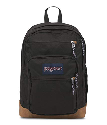 JanSport Mens Classic Mainstream Cool Student Backpack - Black / 17.7H X 12.8W X 5.5D, One Size