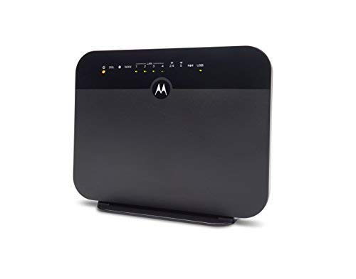 MOTOROLA VDSL2/ADSL2+ Modem + WiFi AC1600 Gigabit Router, Model MD1600, for Non-Bonded, Non-Vectoring DSL from Frontier and Some Other DSL Providers