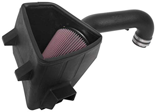 K&N Cold Air Intake Kit: High Performance, Guaranteed to Increase Horsepower: 2019 Dodge Ram 1500, 5.7L V8,63-1578