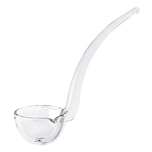 Badash - Mouth Blown Lead Free 6' Long Crystal Gravy, Dressing or Sauce Ladle