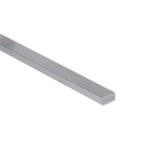 1/4' X 1' Stainless Steel Flat Bar, 304 General Purpose Plate, 12' Length, Mill Stock, 0.25 inch Thick