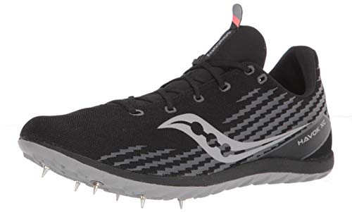 Saucony mens Havok Xc3 Cross Country Running Shoe, Black, 9.5 US