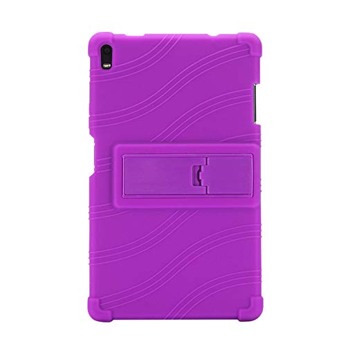 uirend Case for Lenovo Tab4 8 Plus - Stand Silicone Soft Skin Pouch Rubber Protective Cover Case for Lenovo Tab 4 8 Plus TB-8704F/N 8' Tablet