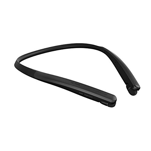 LG Tone Flex HBS-XL7 Bluetooth Wireless Stereo Neckband Earbuds with 32-Bit HiFi DAC Tune by Meridian Audio, Black